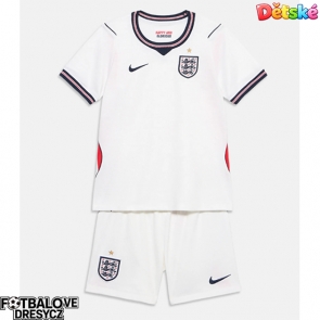 Anglie Dětské Domácí dres komplet MS 2026 Krátký Rukáv (+ trenýrky)